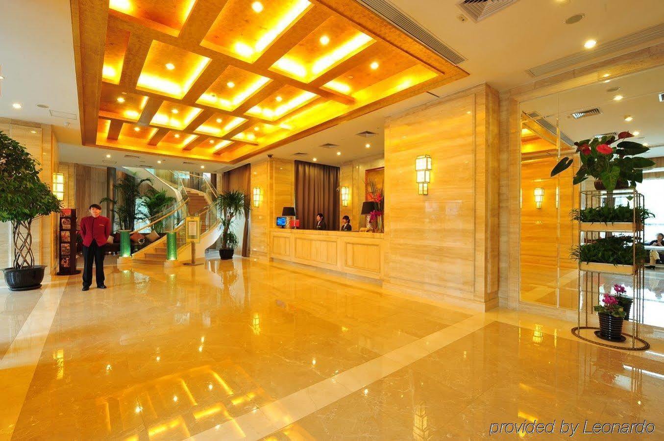 Lee Gardens Hotel Шанхай Интерьер фото